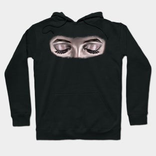 Lashes eyelashes and eyebrows beauty is in the eye of the beholder Hoodie